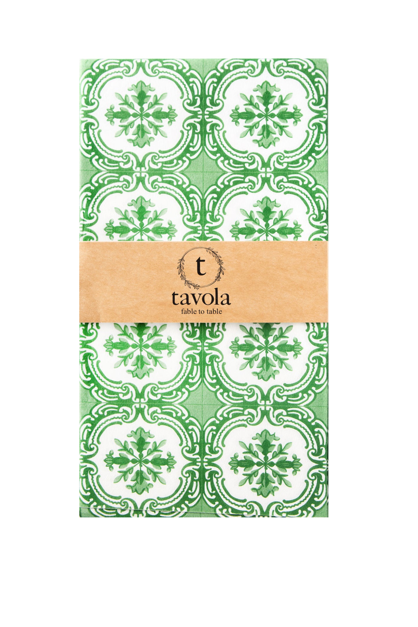 Floral Tile Runner