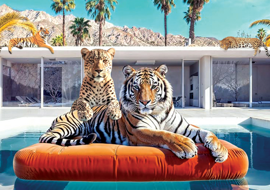 Tiger Paper Placemats